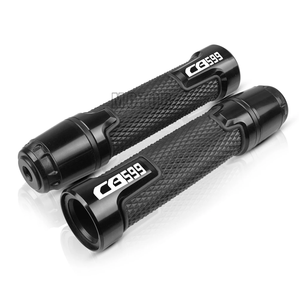 Для Honda CB599/CB600 Hornet 1998-2006 Мотоцикл Универсальный 7/" 22 мм противоскользящие ручки для руля концы ручки крышки рукоятки вилки