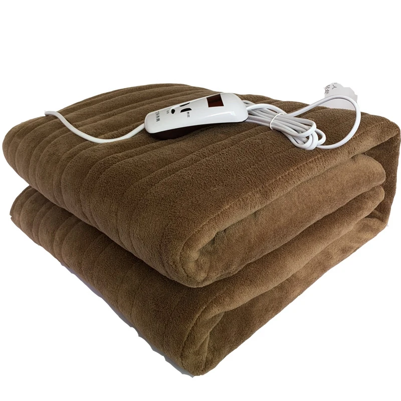  Waterproof 160x130cm Electric Blanket Double 220V Electric Blanket Blanket Single Control Dormitory - 4000591785132