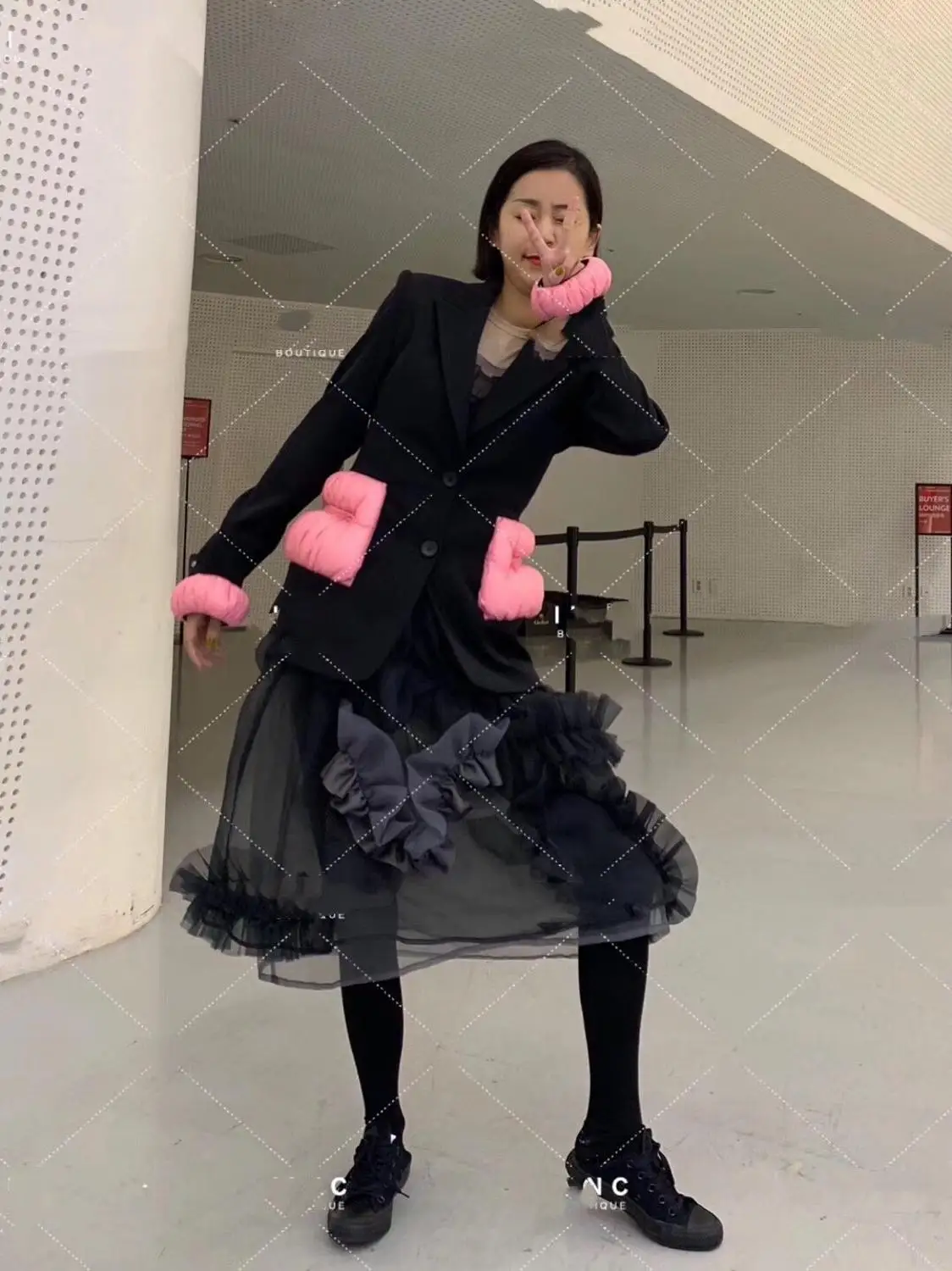 2019FW высокого качества для женщин, из кусков, пиджак женский Роскошная верхняя одежда кожаная куртка для Женская куртка ddxgz2