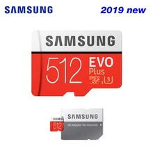 SAMSUNG New Micro SD Memory Card EVO Plus 512GB 256GB 128GB C10 microSDXC/SDHC U3 U1 TF Card 100% Original