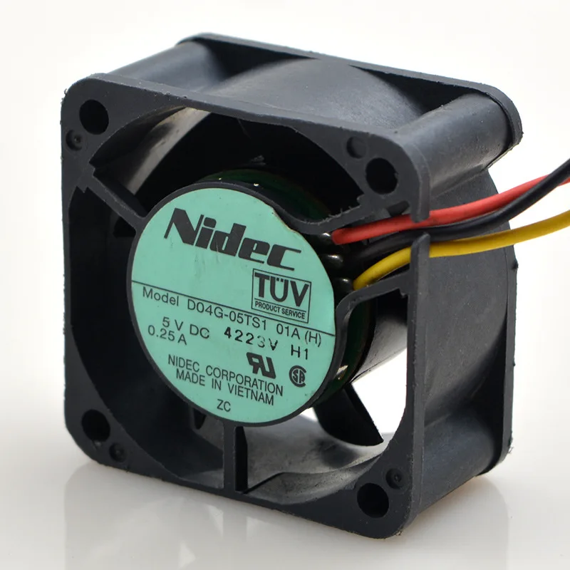 Для Nidec d04g-05ts1 01AH 5V 0.25a 40204 см двойной шаровой Вентилятор охлаждения