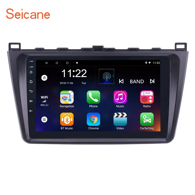 

Seicane 9" HD Android 10.0 Car Radio GPS Navigation For Mazda 6 Rui wing 2008 2009 2010 2012 2013-2015 8-Core Multimedia Player