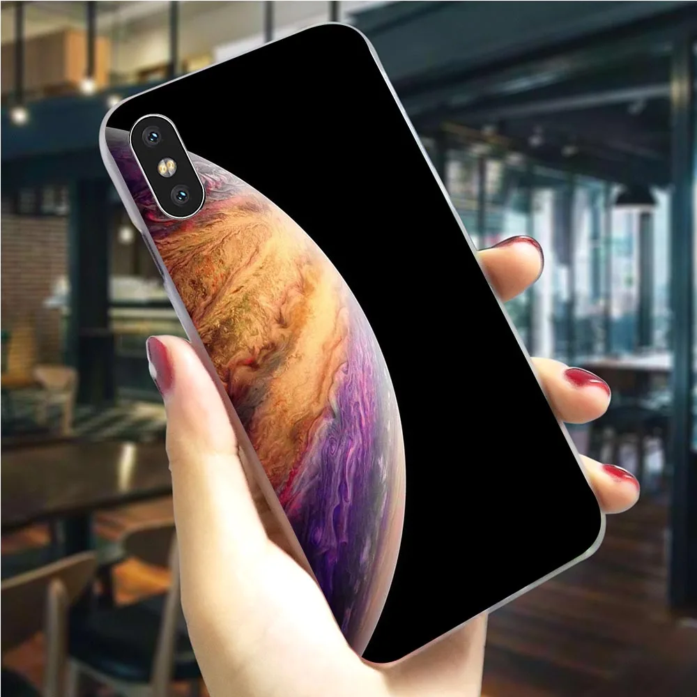 Красочный земной Марс планета Сатурн Телефон чехол для iphone 8 чехол 5 5S SE 6 6 S/6 6S Plus 7/7 8 Plus X XS XR Xs Max жесткий чехол - Цвет: K2522609