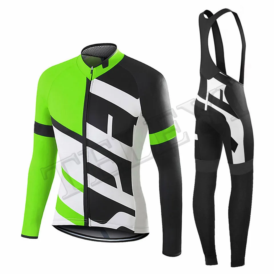 2020 SPECIALIZEDING Long Sleeve Cycling Jersey Set Mountain Bike Clothes Wear Maillot Ropa Ciclismo Quick dry men bike clothing