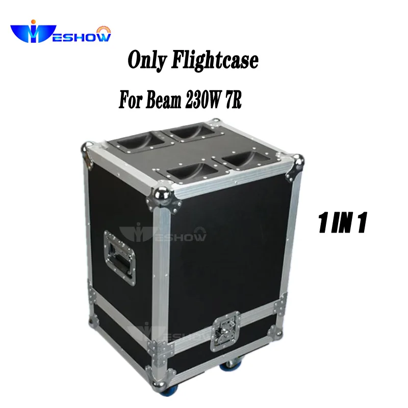 No Tax Single Flight Case Dual Fly Case Road Case 1in1 For Lyre Sharpy