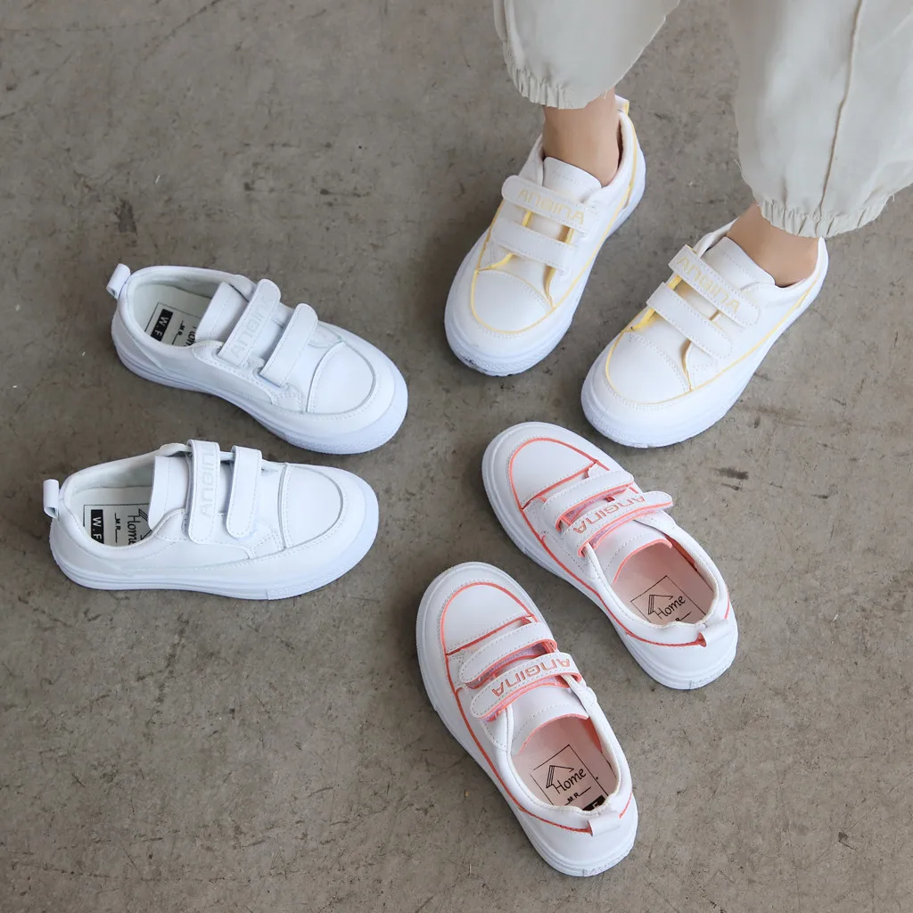 Fashion Casual Baby Kids Girls Shoes Flats Small White Shoes Toddler Baby Boys Little Kids Casual Sports Shoes Sneakers Outdoor