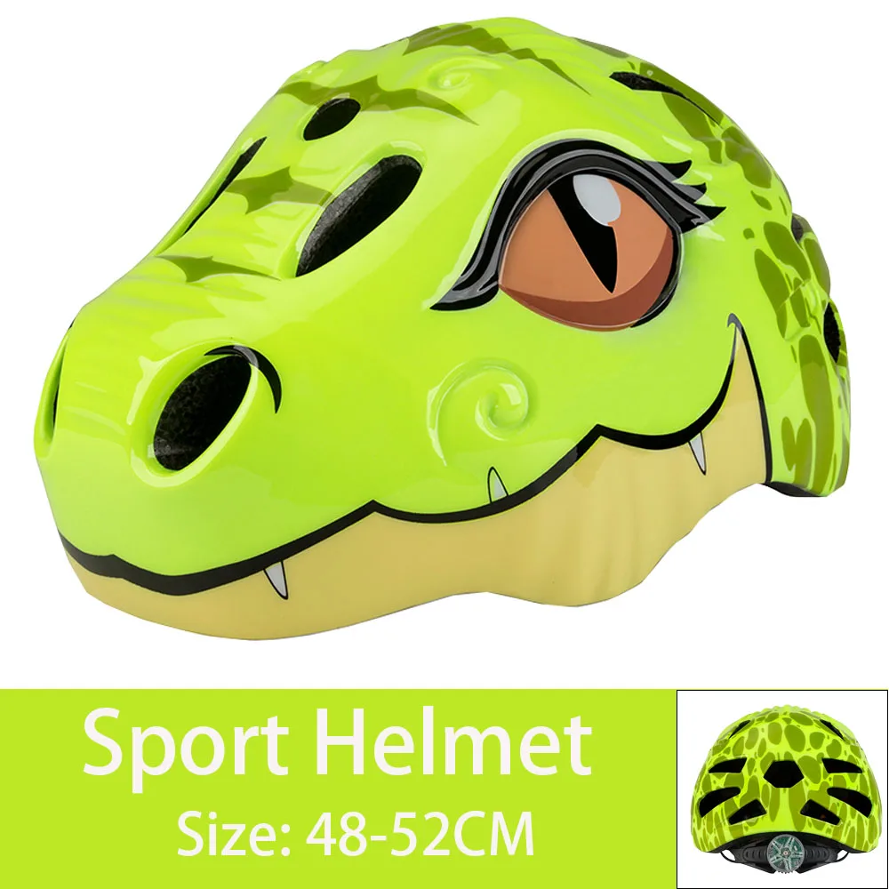 KINGBIKE Ультралайт Детский велосипедный шлем детский дорожный велосипед, шлем для велоспорта, велосипедный шлем для катание на скутере открытый шлем - Цвет: Green