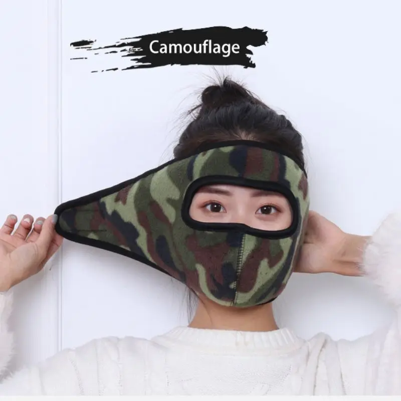 Winter Ear Protector Forehead Mask Fashion Unisex windproof breathable Warm Fleece Mask