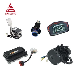 QS – Kit de motorisation de vélo électrique, modèle 138, 3000W, V3 5500W, moteur à entraînement central dans le pédalier, EM150 2SP W 