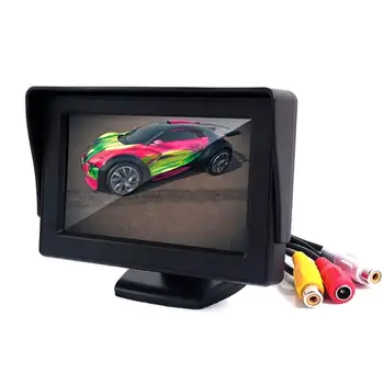 

480(W) x RGB x 234(H) DC 6-32V 4.3inch TFT LCD Digital Display Auto Car Rear View Reverse Camera Car Monitor Car Supply