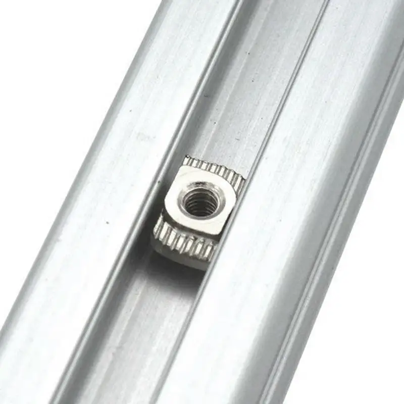 BMBY-100pcs M5x10x6 для 20/30 серии Слот Т-гайка раздвижной Т-Молоток падение в гайке