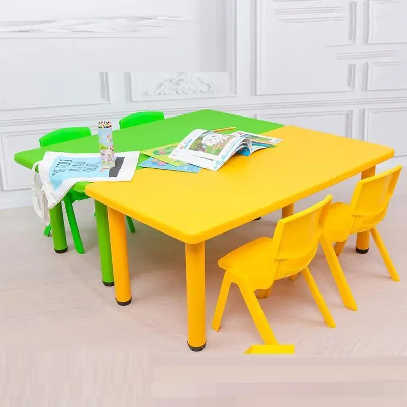 Детский стол для детского сада Avec Chaise Pupitre Tavolino Bambini Y Silla|Детские столы| |