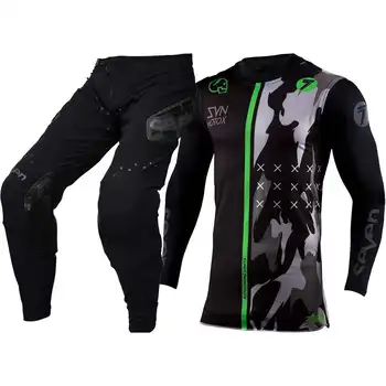

2020 SEVEN MX ZERO Motocross Gear Set Stream Fox MX Moto Jersey Set BMX ATV Dirt Bike Jersey And Pant black