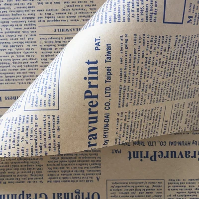 45 шт., Классическая английская бумажная посылка, бумажный букет цветов, Цветочный DIY материал, оберточная бумага