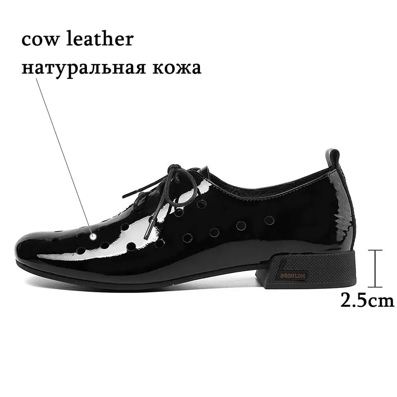 ALLBITEFO/туфли на высоком каблуке из натуральной кожи; однотонные женские туфли на каблуке с квадратным носком; сезон весна-осень; Офисная Женская обувь