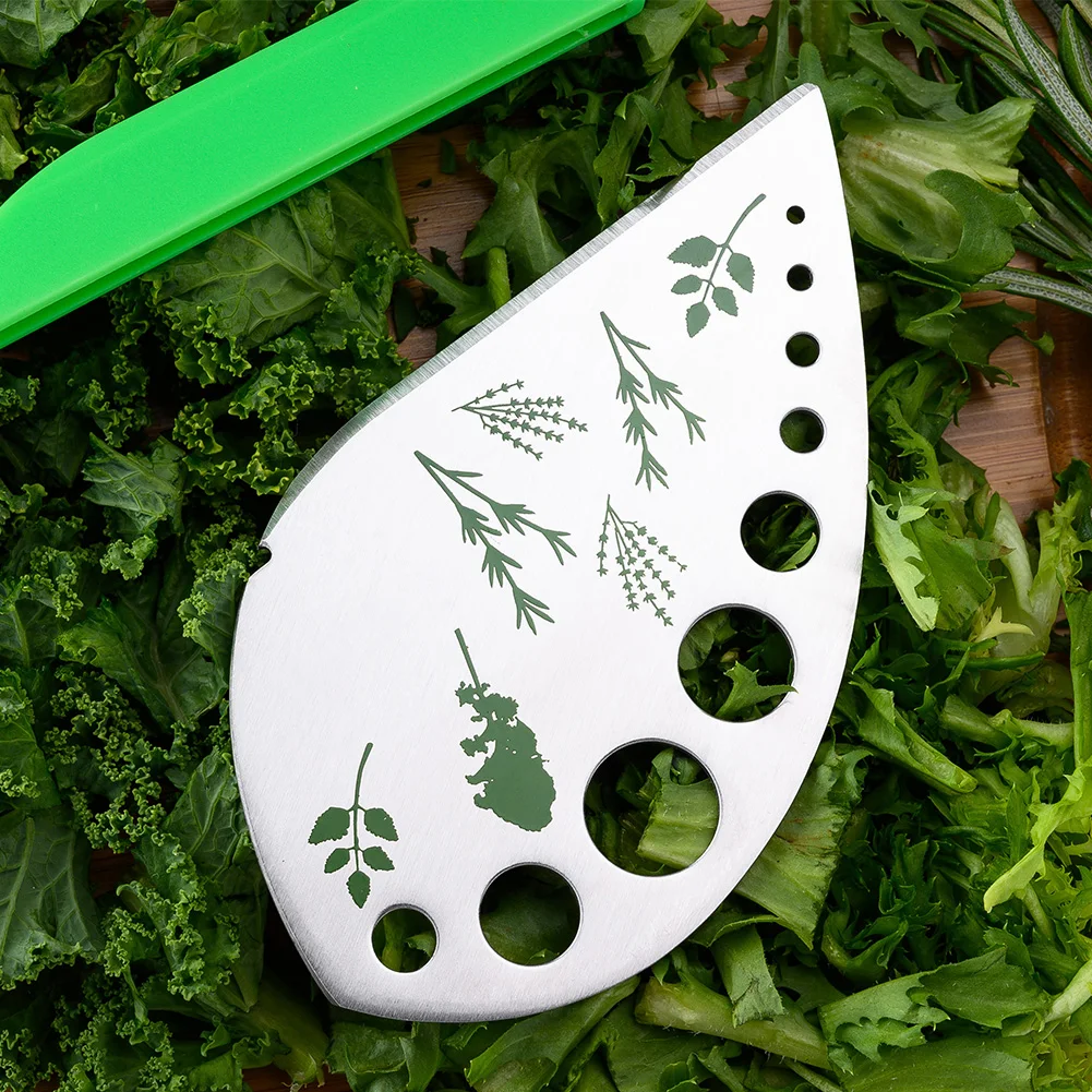 Parsely нержавеющая сталь LooseLeaf кухонный Овощной лист для удаления Овощечистка утварь для зачистки трав домашний резак инструмент пилинг практичный