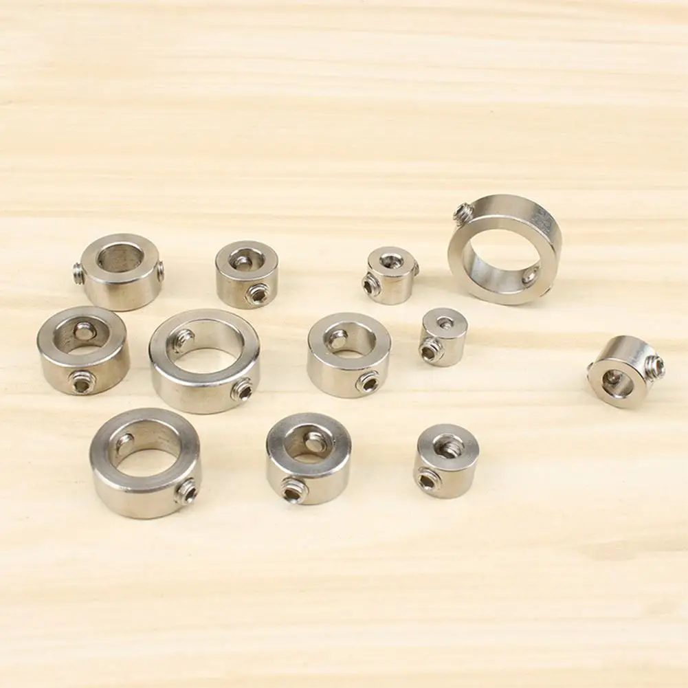 

GloryStar Stainless Steel Woodworking Tool Drill Locator Depth Stop Collars Ring Positioner