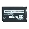 OcioDual Adaptador conversor de Tarjeta Micro SD a Memory Stick Pro Duo para PSP Camaras Sony etc memoria SDHC MicroSD MS TF Cam ► Foto 1/2