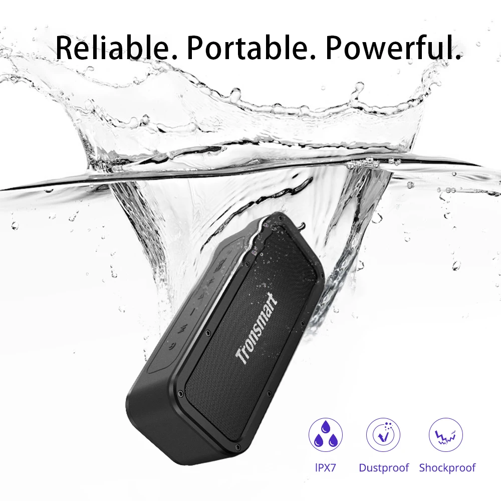 Tronsmart Element Force Bluetooth 5,0 динамик Портативный 40 Вт IPX7 водонепроницаемый TWS стерео звук Беспроводная колонка с поддержкой NFC/TF карты
