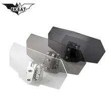 모토 rcycle 디플렉터 앞 유리 스포일러 모토 커버 yamaha ybr 125 yz250f vmax 1200 r15 v3 fzs fazer neos tzr 50 bws 125(China)