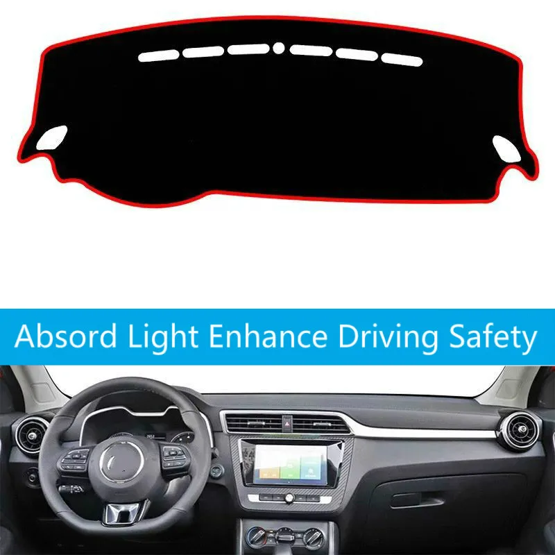 

For Morris Garage MG ZS EZS 2017 2018 2019 Car Dashboard Cover Dash Mat Sun Shad Pad Carpets Trim ANti-UV NON-Slip Accessories