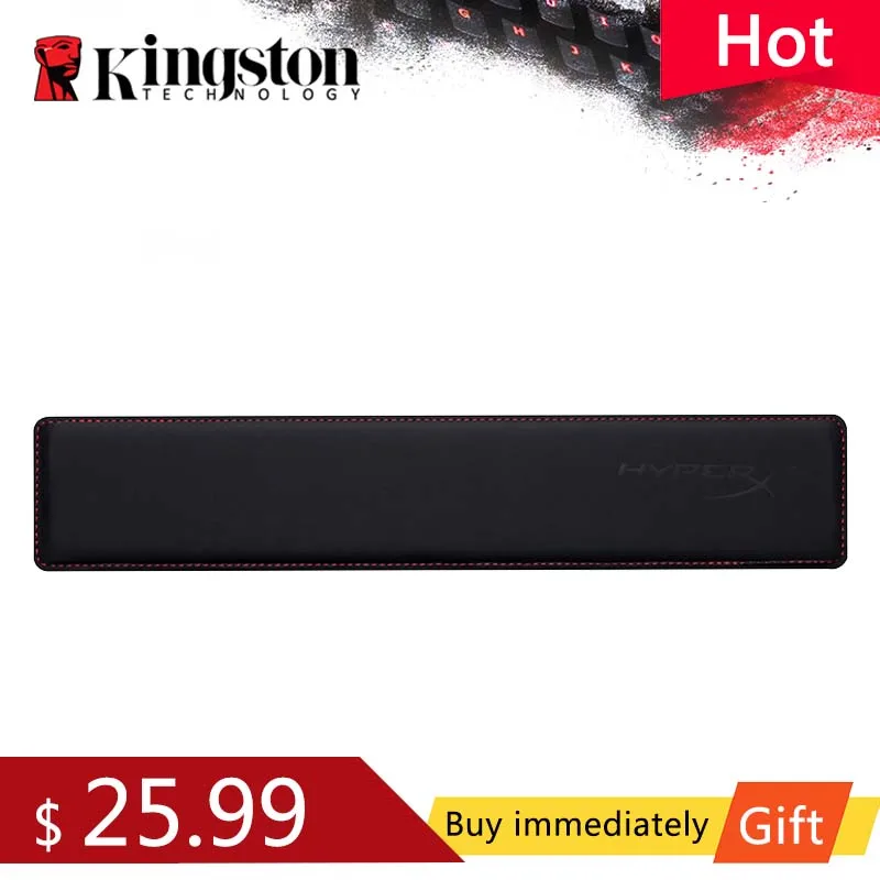 Эргономичная гелевая подставка для клавиатуры Kingston HyperX держатель обеспечивает