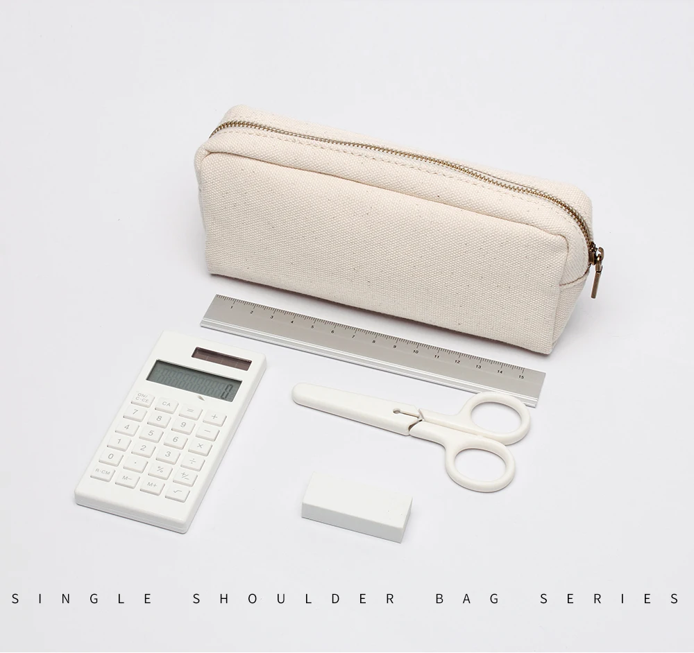 BAAROO Trousse à Crayons De Grande Capacité Avec Imprimé Lapin Blanc Mignon Et Durable, Pour Homme Et Femme, Couleur, 5.0cm*10.5cm*20.5cm, Trousse à Crayons