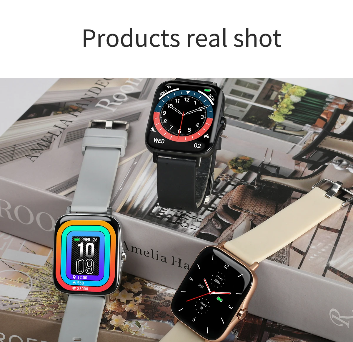 T42 Men Women Smart Watch Bluetooth Call Heart Rate Monitor Waterproof Fitness Tracker Sports Smartwatch For Xiaomi Huawei Phone