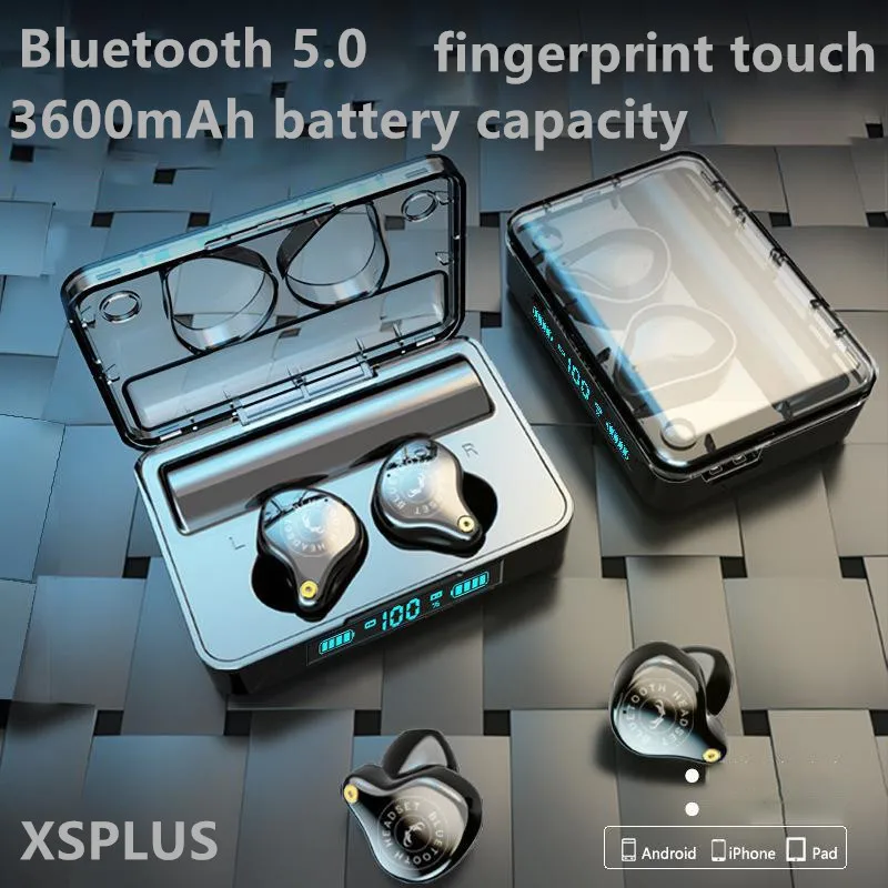 Xsplus TWS 9D бас стерео наушники IPX7 водонепроницаемый спортивные для xiaomi iphone Bluetooth |