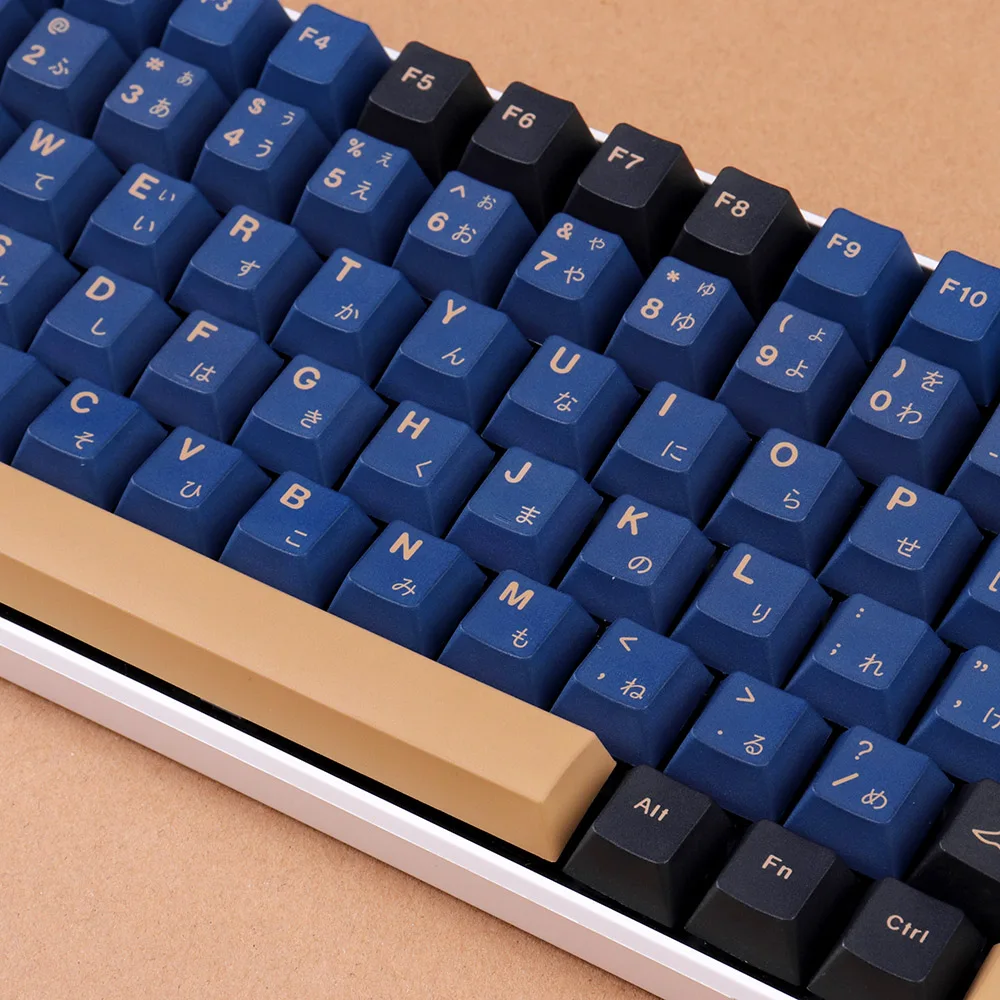 Ninja Blue Samurai Keycap Cherry Profile for 61/64/84/87/96/98/104