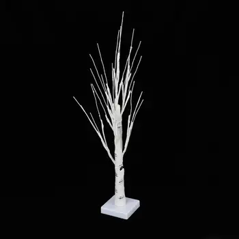 

24 LED White Birch Tree Light Trees Decoration Table Lamp for Party Bedroom Dining Room Night Light With Motion Sensor