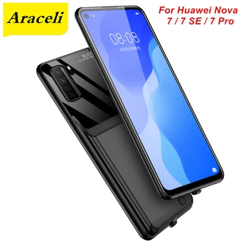 

Araceli 10000 Mah For Huawei Nova 7 7 SE 7 Pro Battery Case Smart Charger Case Power Bank Nova 7 Pro Battery Case