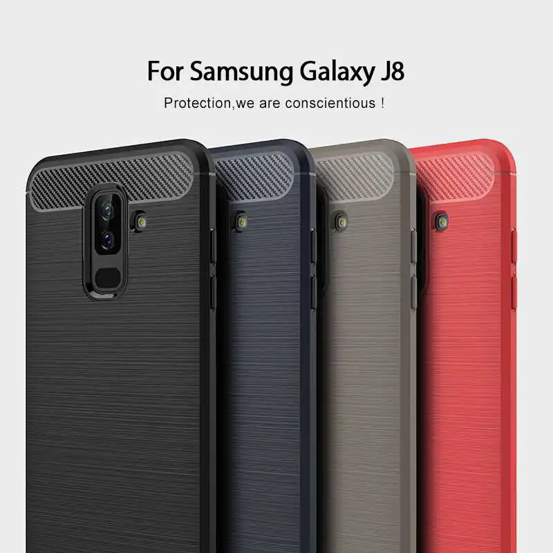 

Mokoemi Shock Proof Soft Silicone 6.0"For Samsung Galaxy J8 Case For Samsung Galaxy J8 On8 J810 Cell Phone Case Cover