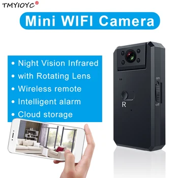 

Updated Version MD90 Wifi Camera 720P Wireless WIFI Mini Camera Infrared Night Vision Micro Cam Motion Detection Mini Camcorder