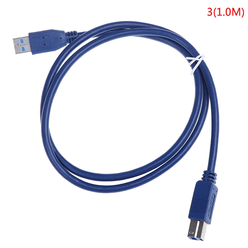 USB 3,0 A папа AM к USB 3,0 B Тип папа BM удлинитель принтер Кабель USB3.0 кабель для принтера супер скорость