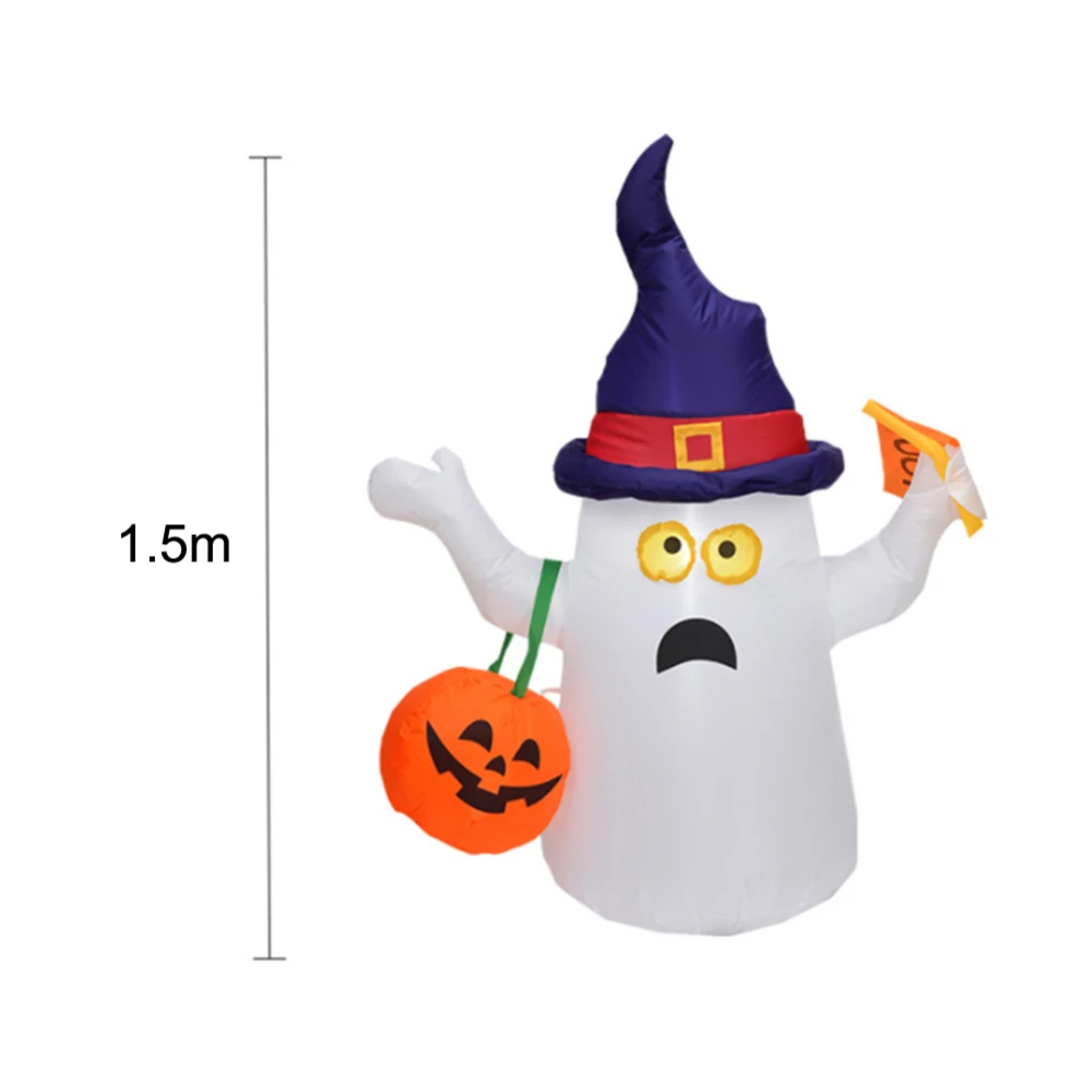 

Powerful Blower Inflatable Blow Up Ghost Pumpkins Light Halloween Festival Decor Ghost DIY Halloween Toy Party Decoration