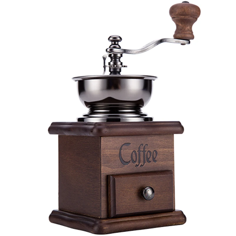 Ручная кофемолка зерновая с колесиком обозрения|hand grinder coffee|bean grindercoffee bean |