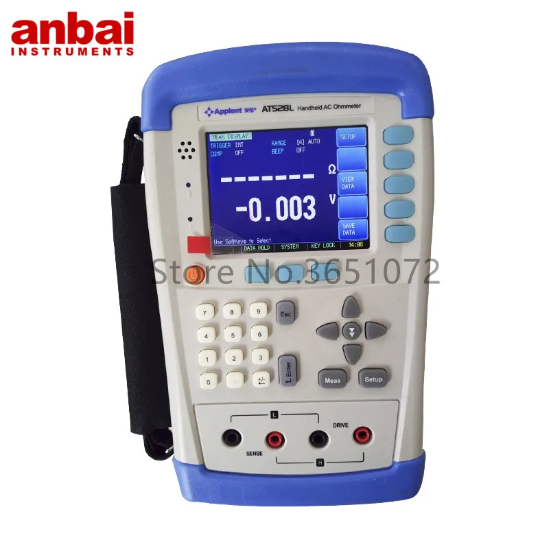 

Battery Internal Resistance Meter AT528L Notebook Battery Tester