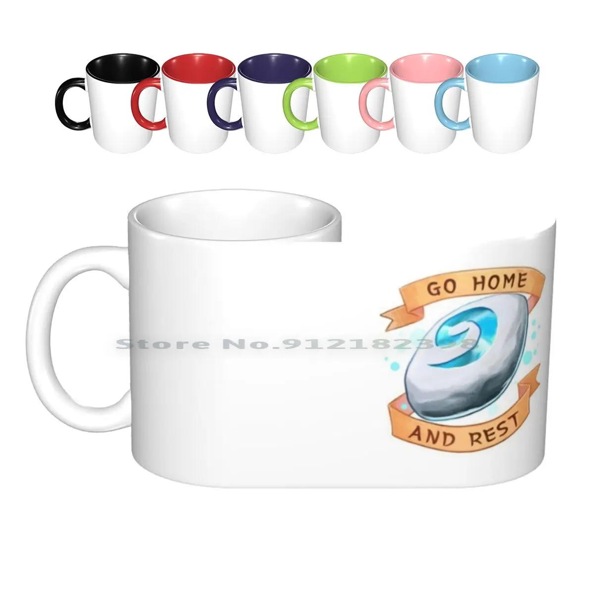 World Of Ceramic Mugs Tazze Da Caffè Milk Tea Mug Hearth Stone World Of Hearthstone Quarantena Stay Home Wow Be Safe 2 Creative