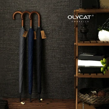 

Large Long Handle Umbrella Sunshade Women Umbrella Rain Woman Umbrella Windproof Sun Umbrella Parasol Men Business Golf Umbrella