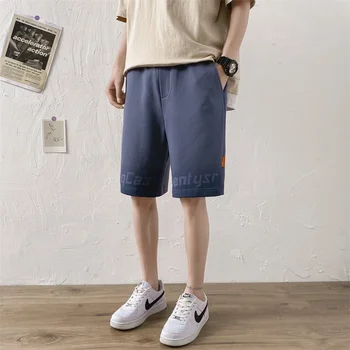 

Men's Summer Beach Casual Sweatpants Straight Trend All-match Hong Kong Style Ins Sports Shorts Fashion Brand