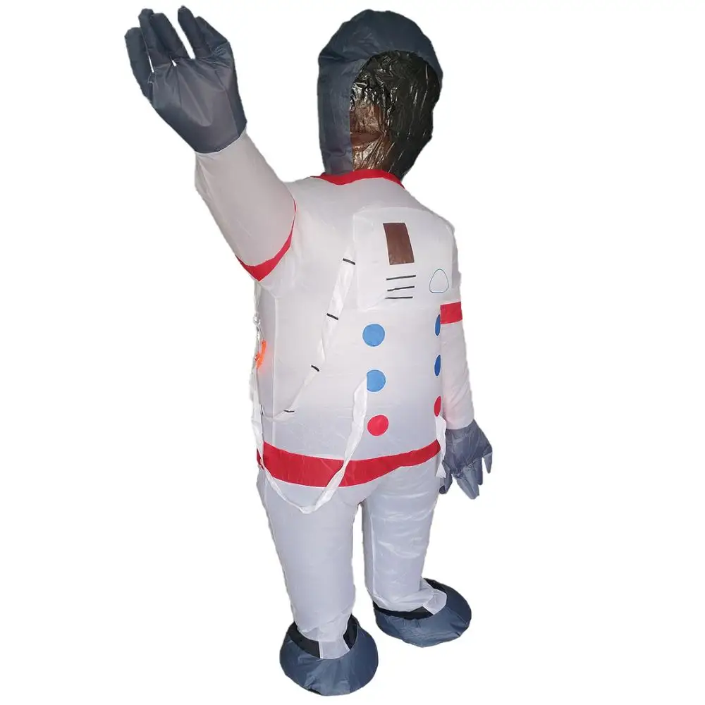 Adults Inflatable Astronaut Costume Men Women Cosplay Fancy Dress Halloween Christmas Party Outfit Purim Carnival Blow Up Suits