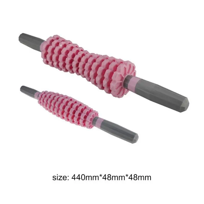 ABS Gym Muscle Relief Massager Yoga Gradient Gear Roller Stick Body Massage Relax Tools for Leg Waist Abdomen Arm for Arm Thigh
