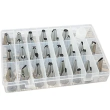 Нержавеющая сталь рот трубопровода устройства насадки для украшения тортов nai you zui набор 42 головы формы для выпечки