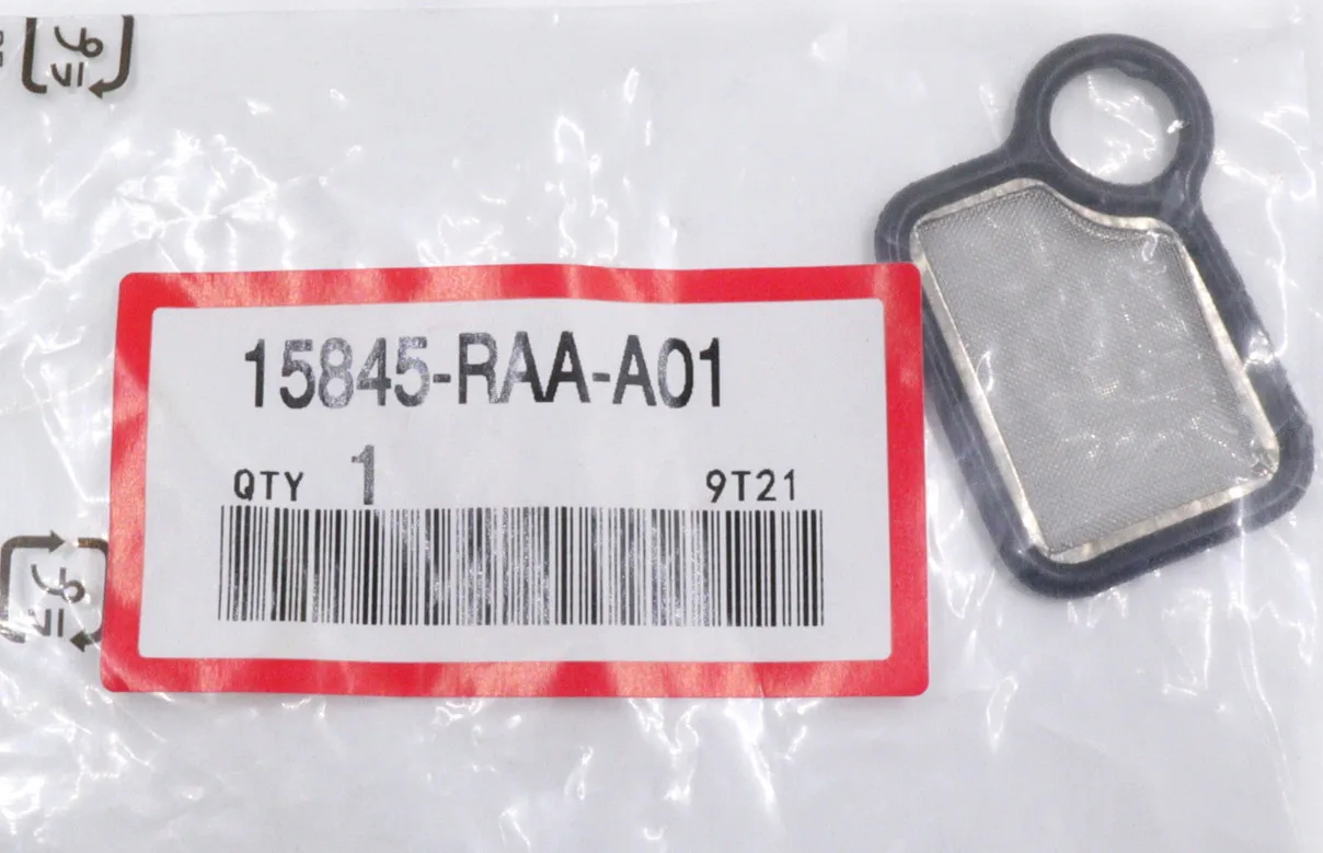 15845-RAA-A01 15815-RAA-A01 регулирующий клапан с синхронизацией(изменения фаз газораспределения) Золотниковый клапан фильтра для Honda 15845RAAA01 15815RAAA01 - Цвет: 15845-RAA-A01
