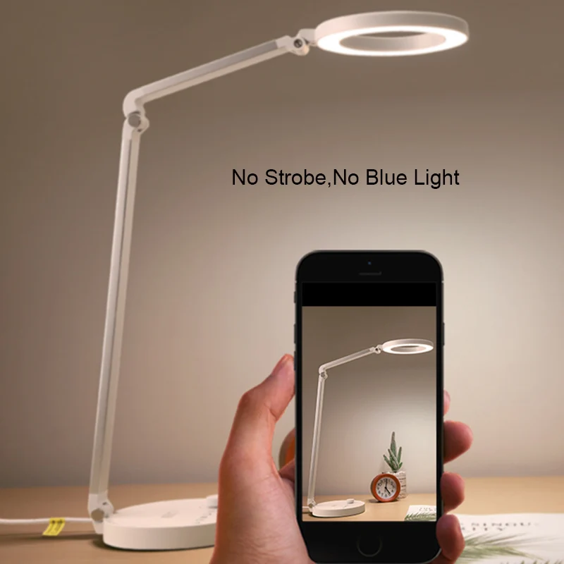 Artpad 10W Adjustable Led Desk Lamp with USB Charge Port for Phone Eye Care Table Lamp for Kids Chi