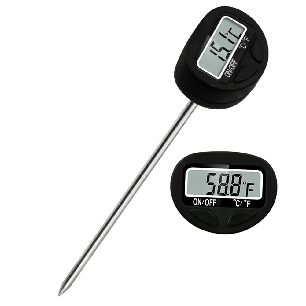 Kitchen Food Thermometer Digital Display Food Milk Water Cooking Temperature Thermometer Probe