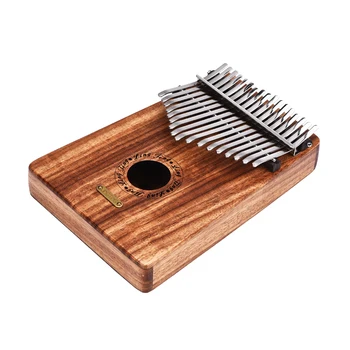 

17-key Portable Thumb Piano Kalimba Mbira Sandalwood Solid Wood with Storage Bag Carry Case Music Book Stickers Tuning Hammer