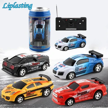 RC Cars Toy Creative Coke Can Mini Collection Radio Controlled Cars Machines On The Remote Control For Boys Kids Christmas Gift rc cars chicco 4222 remote control toys toy radio controlled machine auto machines kids baby