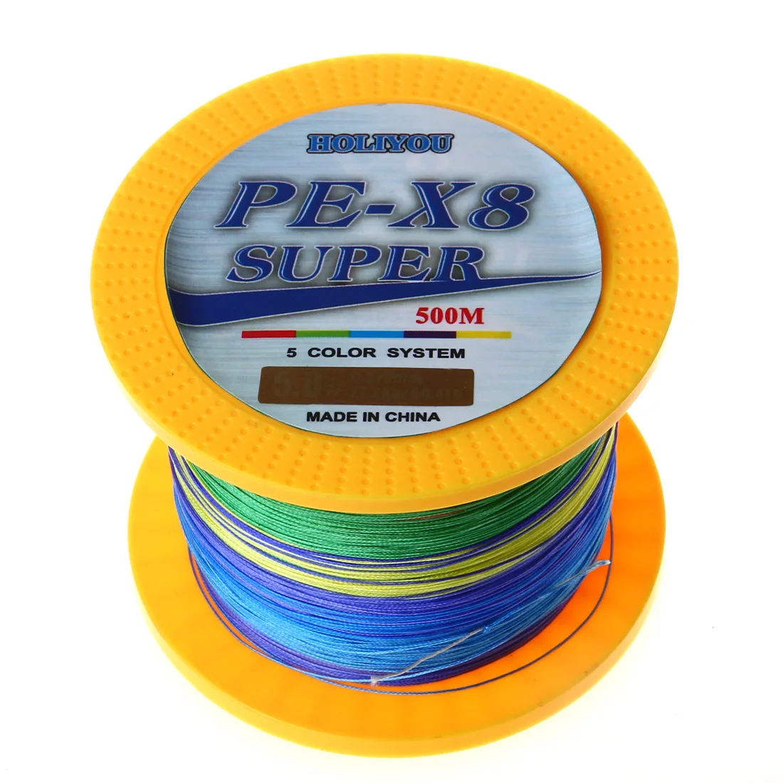 

Line 8-Strand Color Weaving 500 m pe Fishing Line 10 M Yi Se Cycle Wear-Resistant Anti-Bite Lure Rocky Fishing Line